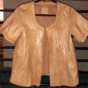 medium leather top